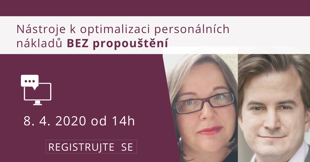 Webinář: Nástroje k optimalizaci personálních nákladů BEZ propouštění