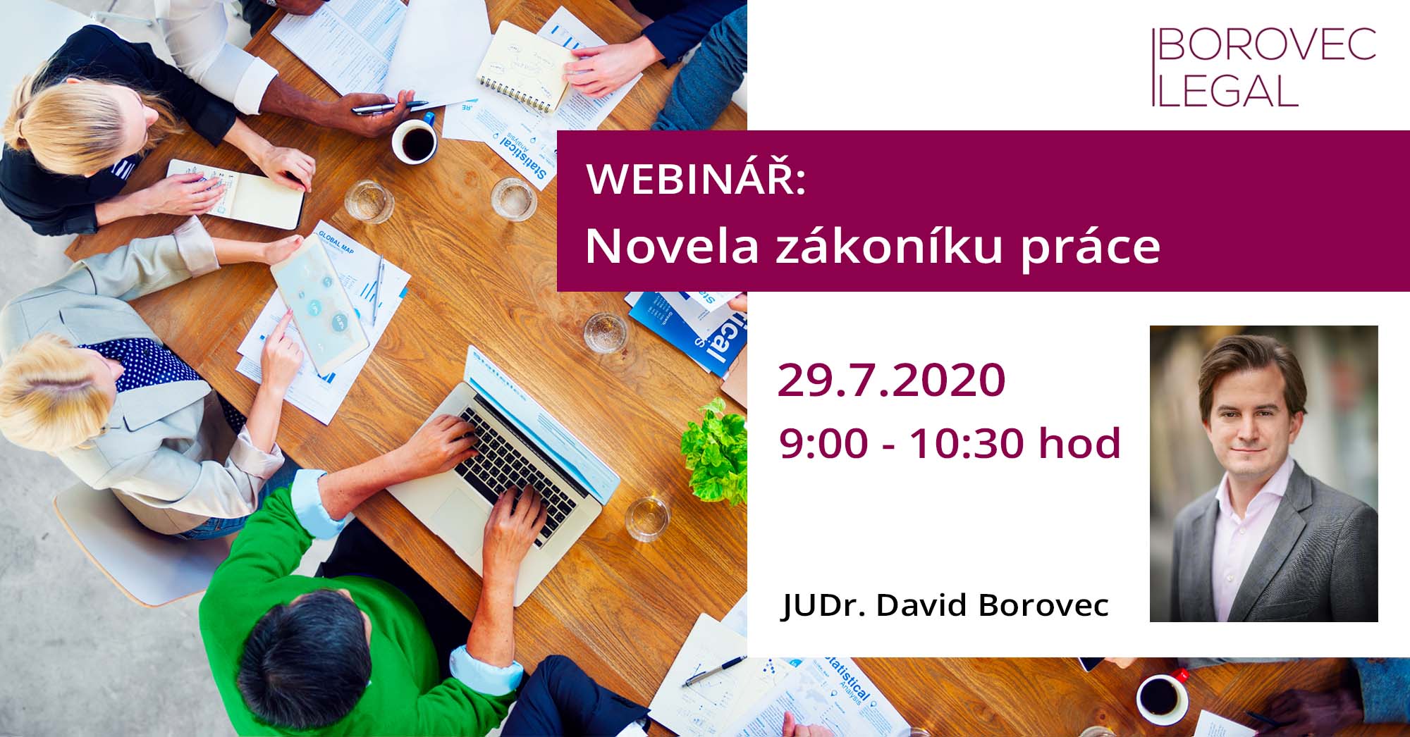 Webinář: Novela zákoníku práce 2020