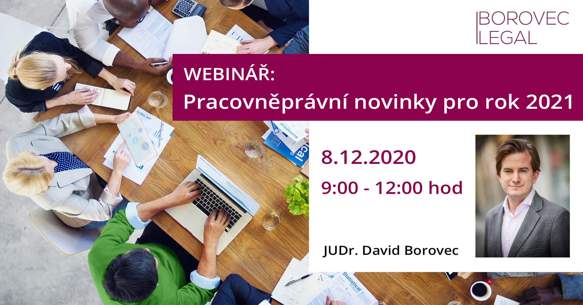 Webinář: Pracovněprávní novinky nejen pro rok 2021